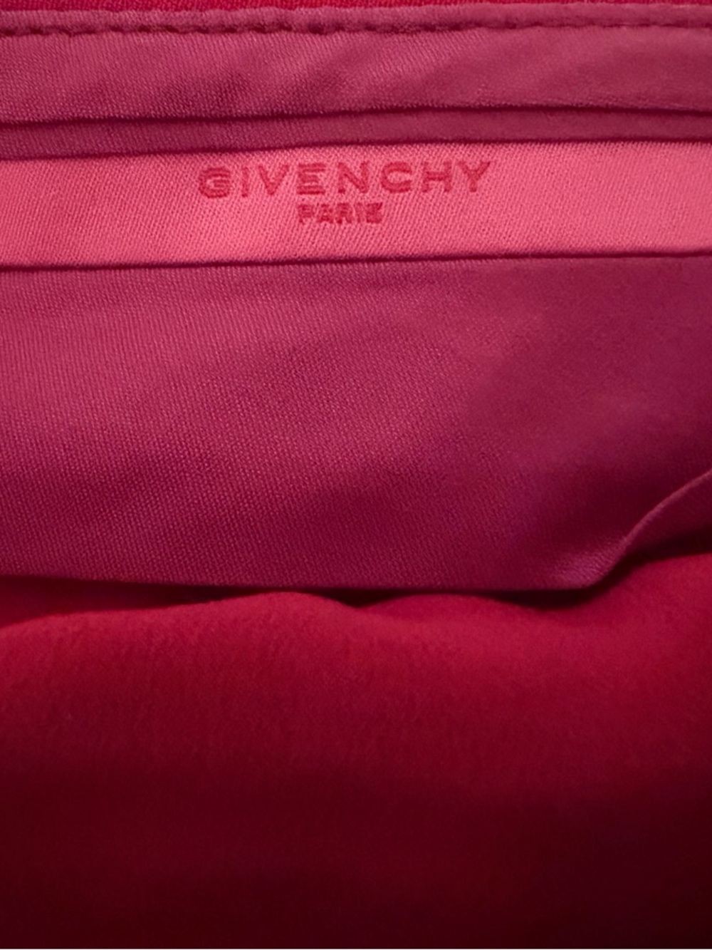 Givenchy Vibrant Pink Straight-Leg Trousers Pants NWOT - Picture 5 of 5